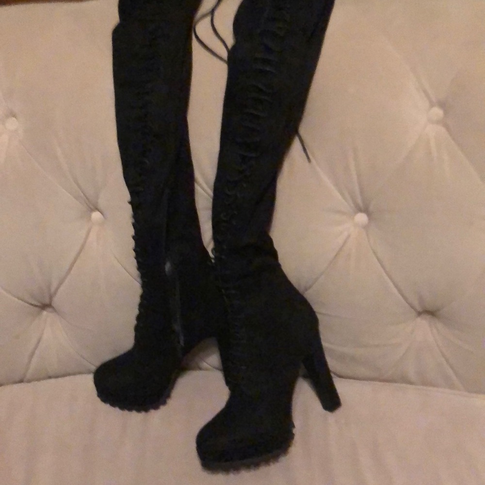 Knee high boots